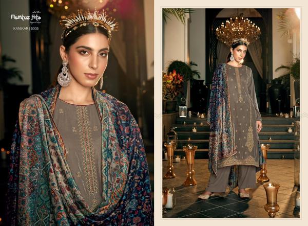 Mumtaz Kanikar Collection Embroidery Velvet Wear Salwar Suits